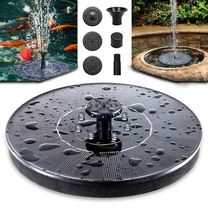 Solar Power Bird Bath Fountain Upgrade 1.4W Solar Fountain With 4 Nozzle